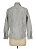 Foxcroft Stripes Gray Long Sleeve Button-Down Shirt Size 10 (petite) - photo 2