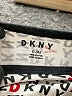 DKNY 100% Cotton Print Black Short Sleeve Onesie Size 0-3 mo - photo 3