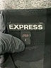 Express Solid Black Formal Skirt Size 2 - photo 4