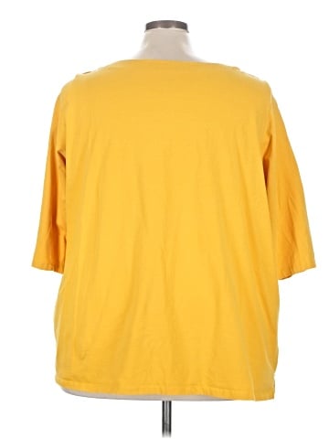 Jessica London 3/4 Sleeve Top (view 2)