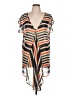 Freebird Orange Short Sleeve Blouse Size L - photo 1