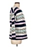 T by Talbots Stripes Purple Pullover Sweater Size L - photo 4