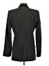 Club Monaco Chevron-herringbone Gray Wool Blazer Size 2 - photo 2