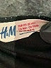 H&M 100% Polyester Black 3/4 Sleeve Top Size 14 - photo 3