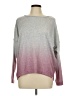 Lucky Brand Color Block Gray Pullover Sweater Size M - photo 1
