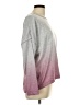 Lucky Brand Color Block Gray Pullover Sweater Size M - photo 4