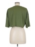 Shein 100% Polyester Green Short Sleeve T-Shirt Size 8 - 10 - photo 2