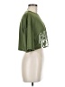 Shein 100% Polyester Green Short Sleeve T-Shirt Size 8 - 10 - photo 4