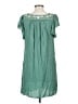 Max Studio 100% Rayon Green Casual Dress Size S - photo 2