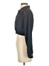 Zara Polka Dots Blue Long Sleeve Blouse Size S - photo 5