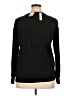 Joia Black Long Sleeve Top Size XL - photo 2