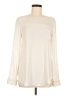 Ann Taylor 100% Polyester Ivory Long Sleeve Blouse Size M (estimated) - photo 1