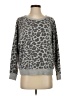 Grayson Threads Animal Print Gray Pullover Sweater Size S - photo 1