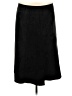 Larry Levine Solid Black Formal Skirt Size 16 - photo 1