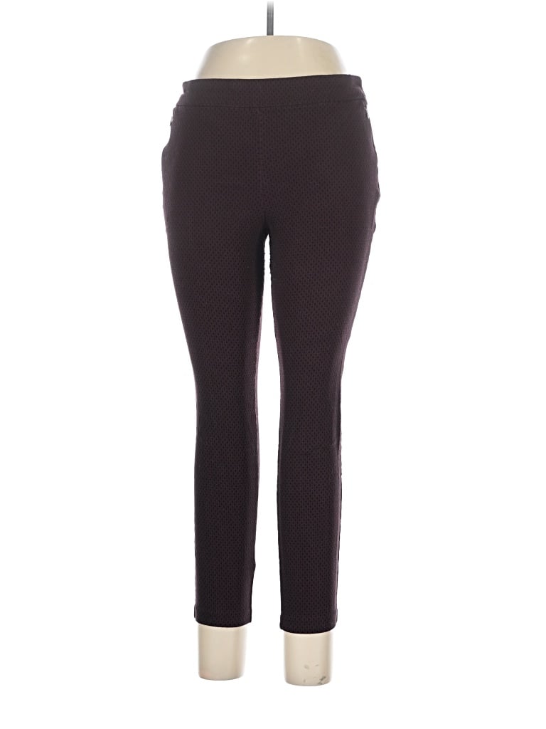 Pre-owned Rekucci Active Pants In Burgundy