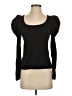 A.L.C. 100% Cotton Black Long Sleeve Top Size XS - photo 1