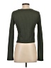 Francesca's Green Long Sleeve Top Size S - photo 2