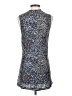 CAbi 100% Rayon Tweed Blue Sleeveless Top Size S - photo 2