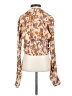 Free People 100% Polyester Brown Long Sleeve Blouse Size XS - photo 2