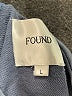Found 100% Cotton Gray Pullover Hoodie Size L - photo 7