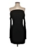 Privacy Please Solid Black Cocktail Dress Size S - photo 1