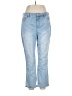 NYDJ Hearts Blue Jeans Size 16 (tall) - photo 1