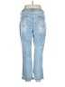 NYDJ Hearts Blue Jeans Size 16 (tall) - photo 2
