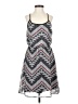 Maurices 100% Polyester Chevron-herringbone Gray Black Casual Dress Size XS - photo 1