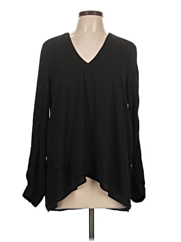 Karen Kane Long Sleeve Blouse (view 1)