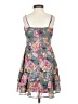 Trixxi 100% Polyester Floral Gray Cocktail Dress Size S - photo 2