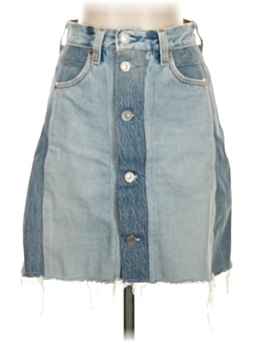 RE/DONE Denim Skirt (view 1)