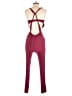 Assorted Brands Solid Burgundy Jumpsuit Size S - photo 2