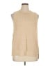 J. McLaughlin Tan Sweater Vest Size XL - photo 1