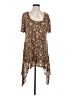 Volcom 100% Viscose Paisley Brown Casual Dress Size XS - photo 1