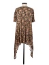 Volcom 100% Viscose Paisley Brown Casual Dress Size XS - photo 2