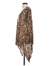 Volcom 100% Viscose Paisley Brown Casual Dress Size XS - photo 5