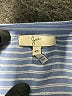 Joie 100% Cotton Stripes Blue Long Sleeve Blouse Size XS - photo 7