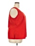 Notations 100% Polyester Red Sleeveless Blouse Size 2X - photo 4