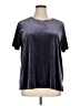 Old Navy Gray Short Sleeve Top Size XL - photo 1