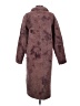 Lab 100% Polyester Burgundy Coat Size UK 4 / US 0 - photo 2