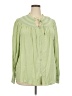 Westbound 100% Rayon Green Long Sleeve Blouse Size 3X - photo 2