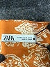 Zara Paisley Orange Casual Skirt Size XS - photo 4