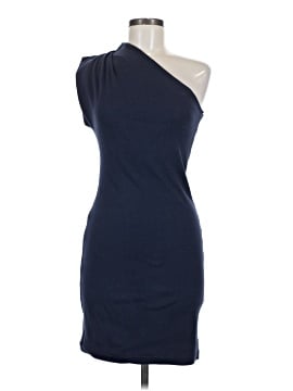 randy fenoli blue wedding dresses Lysette | Navy Sweetheart Long-Sleeve Stretch Mini Dress