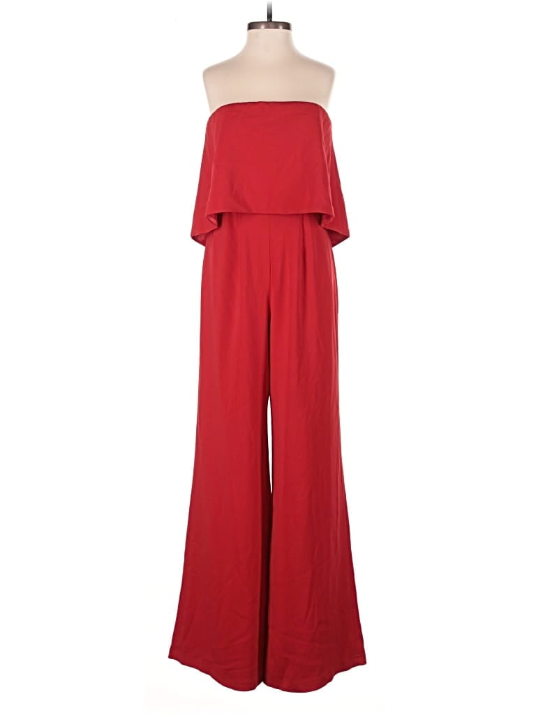 Pre-owned Jay Godfrey Jumpsuit In Red