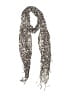 Unbranded Paisley Ivory Brown Scarf One size - photo 1