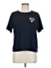 Old Navy Hearts Blue Short Sleeve T-Shirt Size M - photo 1
