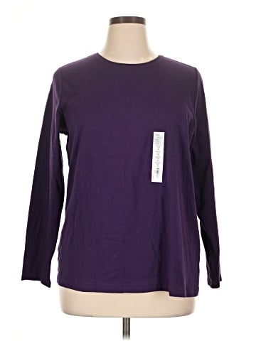 Croft & Barrow 3/4 Sleeve T-Shirt (view 1)