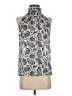 Ariella 100% Polyester Silver Sleeveless Blouse Size S - photo 1