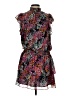 1.State 100% Polyester Paisley Purple Cocktail Dress Size L - photo 1