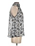Ariella 100% Polyester Silver Sleeveless Blouse Size S - photo 4